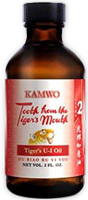 Kamwo - TIGER'S U-I OIL (HU BIAO RU YI YOU) - Tooth from the Tiger's Mouth