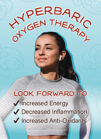 Hyperbaric Oxygen Therapy - Look Forward to Increased Energy, Decreased Inflammation, Increased Anti-Oxidants